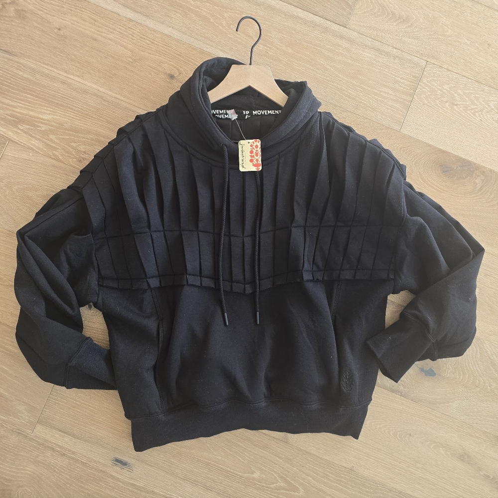 Free People Movement Pick It Up Hoodie Small NEW - Picture 4 of 6
